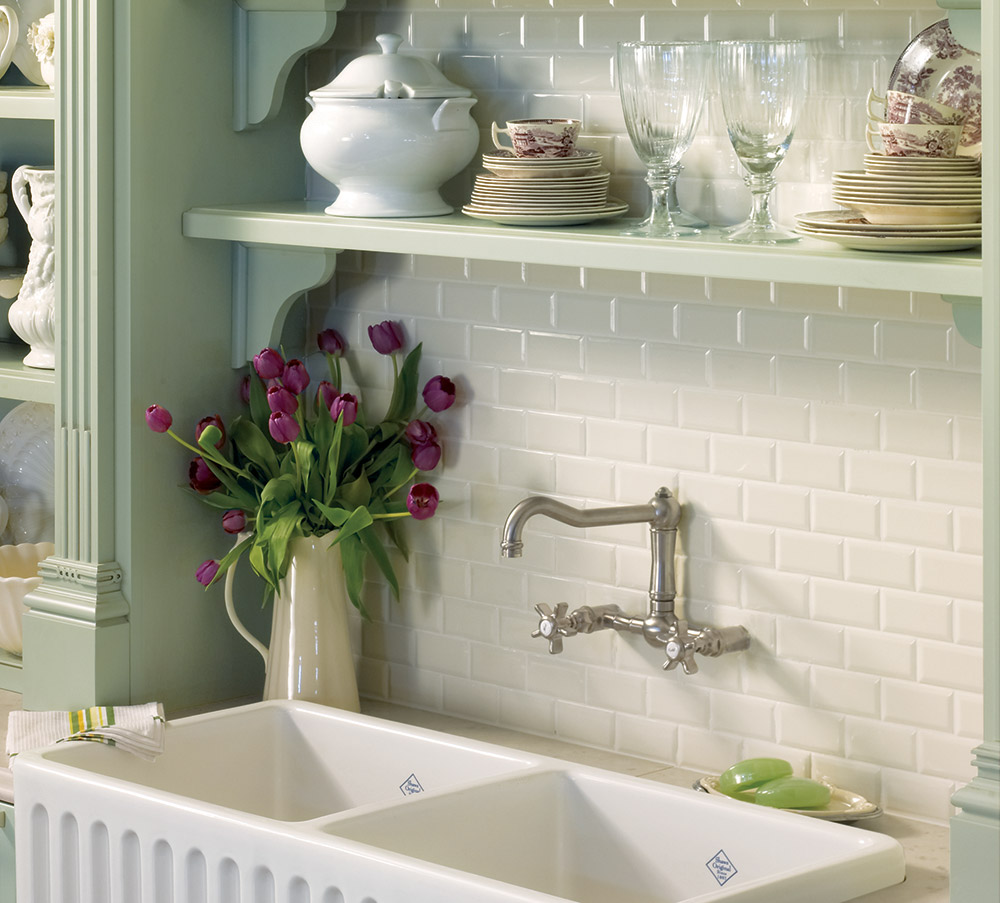 affordable ceramic backsplash tile