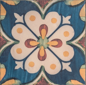 encaustic patterned tile